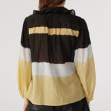 ba&sh Harvey Shirt In Yellow