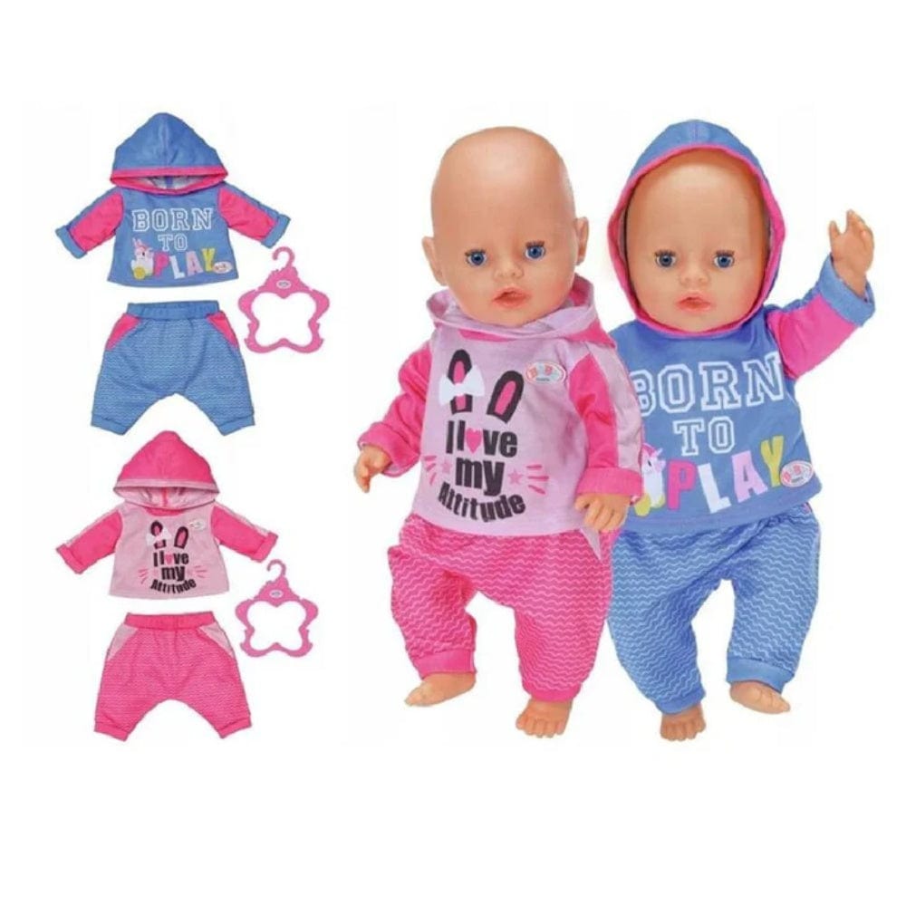 Baby born Jogging Suit 43cm Assorted Design