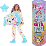 Barbie Cutie Reveal Doll, Dalmatian Costume & Accessories, Colour Dream Series with 10 Surprises
