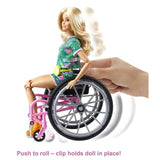 Barbie Doll Fashionista with Wheelchair Accessory & Ramp