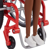 Barbie Doll with Wheelchair Accessory & Ramp