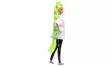 Barbie Extra Doll with Neon Green Hair & Oversized Tee- 29cm