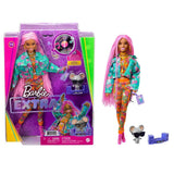 Barbie Extra Doll with Pink Braids