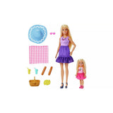 Barbie Family & Friend Malibu and Chelsea Dolls 2 Pack