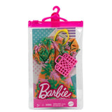 Barbie Fashion Assortment Of Doll Clothes, 1 Outfit & 2 Accessories
