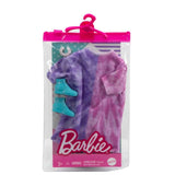 Barbie Fashion Assortment Of Doll Clothes, 1 Outfit & 2 Accessories