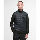 B.INT SWEAT MIXED MEDIA QUILTED HEYSHAM L - BLACK