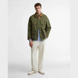 Babour Paul Smith Loves Barbour Sugarlump Bedale Casual Jacket In Army
