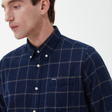 Barbour Acorn Tailored Shirt in Navy