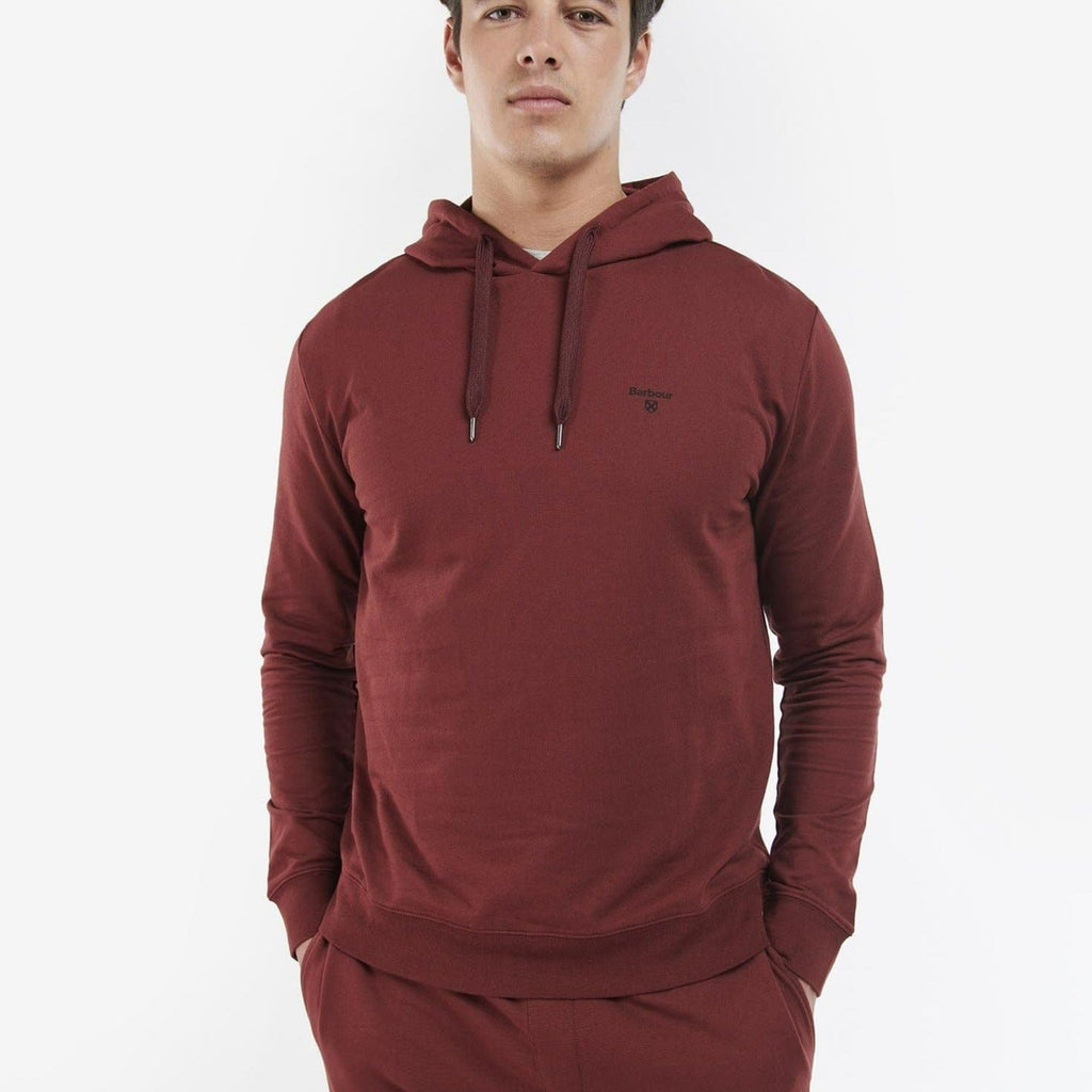 Barbour Albert Hoodie Red – Elys Wimbledon