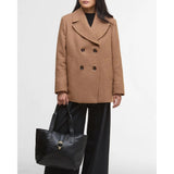 Barbour Alder Leather Tote Bag In Black