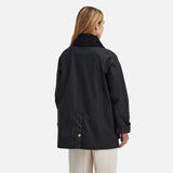 Barbour Allerston Waxed Jacket In Black/Classic