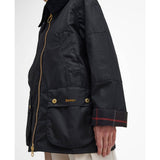 Barbour Allerston Waxed Jacket Black/Classic