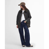 Barbour Allerston Waxed Jacket In Olive