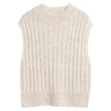 Barbour Anastasia Knitted Vest In Cloud