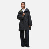 Barbour Arla Waterproof Jacket Classic Tartan In Black