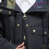 Barbour Arla Waterproof Jacket Classic Tartan In Black