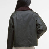 Barbour Arlene Waxed Jacket In Ancient Tartan