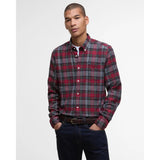 Barbour Ashroad Tailored Long-Sleeved Shirt In Red