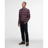Barbour Ashroad Tailored Long-Sleeved Shirt In Red