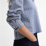 Barbour Ashwell Gingham Boxy Shirt In Multi Gingham