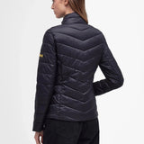 Barbour International Aubern Quilted Jacket in Black