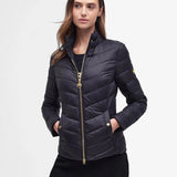 Barbour International Aubern Quilted Jacket in Black