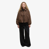 Barbour Audrey Showerproof Jacket In Vicuna Gingham Check