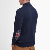Barbour Avoch Half-Zip Jumper in Navy