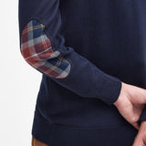 Barbour Avoch Half-Zip Jumper in Navy