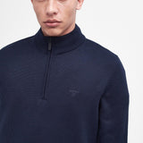 Barbour Avoch Half-Zip Jumper in Navy