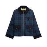 Barbour Baiton Casual Jacket In Weathered Marine