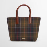 Barbour Birch Tote Bag In Classic Tartan