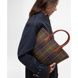 Barbour Birch Tote Bag In Classic Tartan