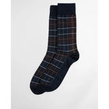 Barbour Blyth Socks In Oak Tartan