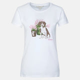 Barbour Bowland Graphic T-shirt In White