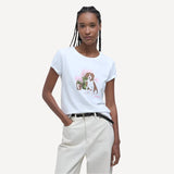 Barbour Bowland Graphic T-shirt In White