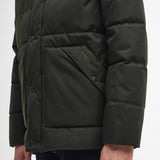 Barbour Brampton Puffer Jacket In Sage