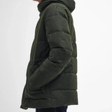 Barbour Brampton Puffer Jacket In Sage