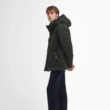 Barbour Brampton Puffer Jacket In Sage