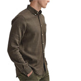 Barbour Buckley Tailored Herringbone Shirt In Stone
