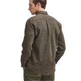 Barbour Buckley Tailored Herringbone Shirt In Stone