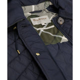 Barbour Cara Quilted Jacket in Dark Navy/Ancient Poplar