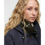 Barbour Cara Quilted Jacket in Dark Navy/Ancient Poplar
