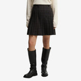 Barbour Carville Mini Skirt In Shadow Classic Tartan