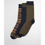 Barbour Case Fair Isle Sock Gift Set