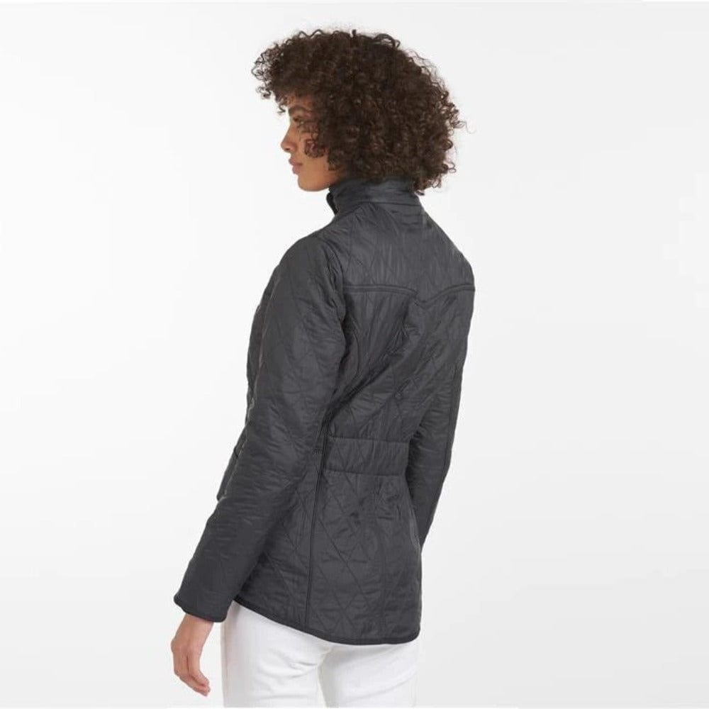 Barbour Cavalry Polar Quilted Jacket In Navy - Main Image