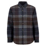 Barbour Chapter Check Overshirt In Midnight Oak Tartan