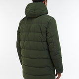 Barbour Chelsea Baffle Quilt in Sage/Olive Night