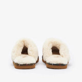 Barbour Claudia Mule Slippers in Camel